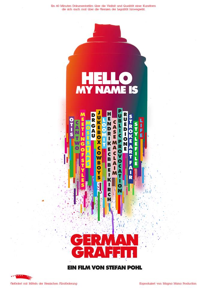 Filmplakat Hello my name is - GERMAN GRAFFITI