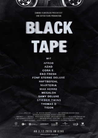 Filmplakat BLACK TAPE - die deutsche Hip-Hop-Szene