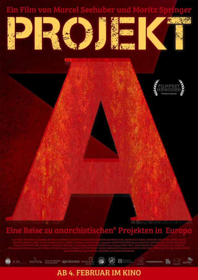 Filmplakat Projekt A - Eine Reise zu anarchistischen Projekten in Europa