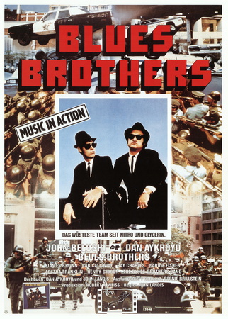 Filmplakat BLUES BROTHERS