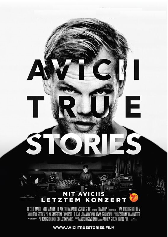 Filmplakat Avicii - True Stories