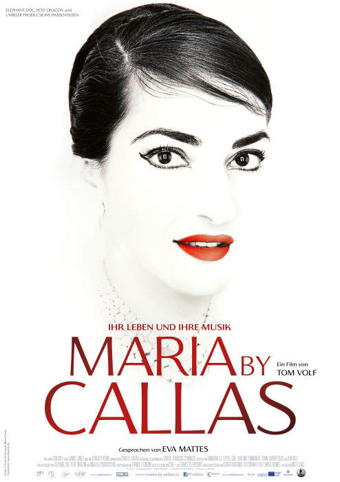 Filmplakat MARIA BY CALLAS