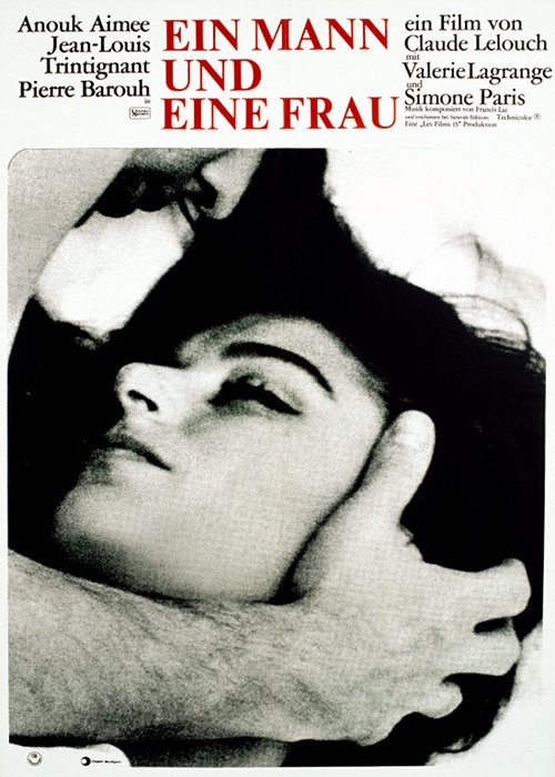 Filmplakat Ein Mann und eine Frau