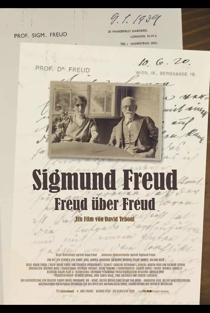 Filmplakat Sigmund Freud - Freud ber Freud