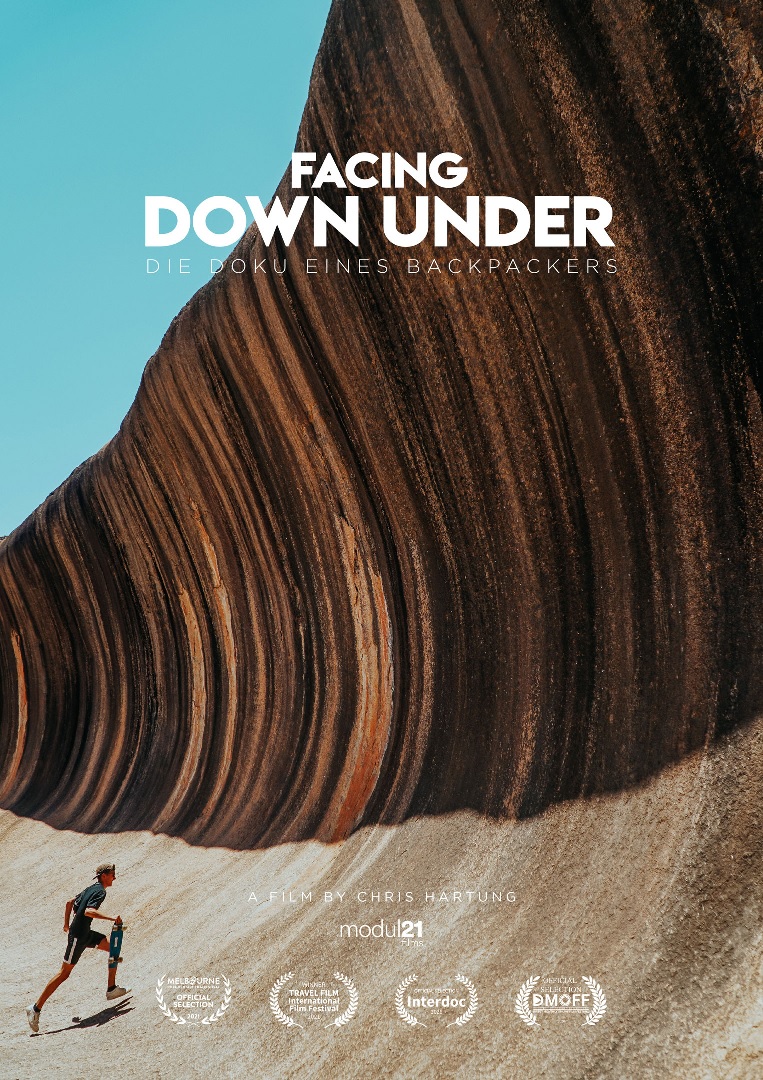 Filmplakat FACING DOWN UNDER - Die Doku eines Backpackers