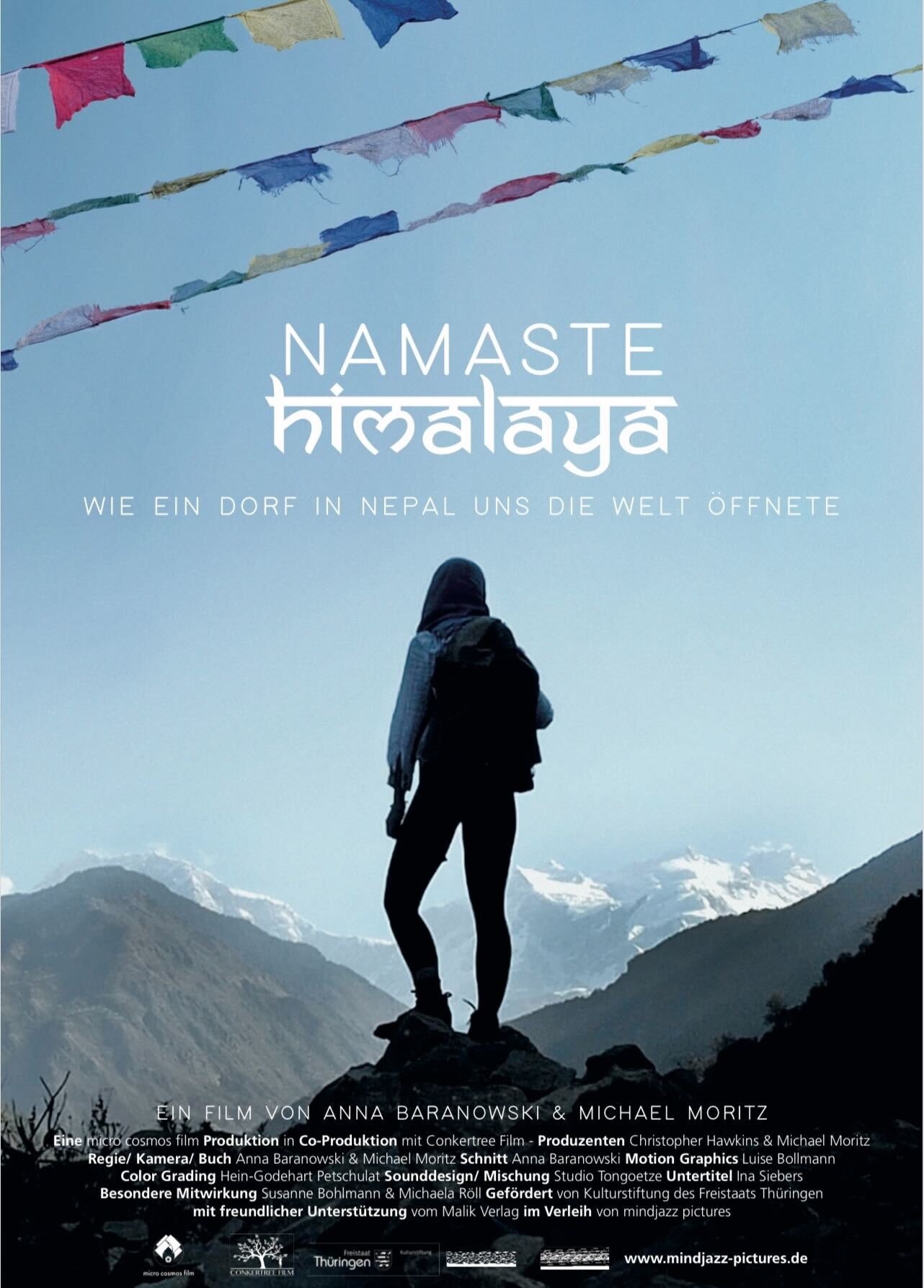 Filmplakat NAMASTE HIMALAYA - Wie ein Dorf in Nepal uns die Welt ffnete