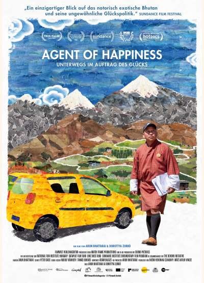 Filmplakat AGENT OF HAPPINESS - Unterwegs im Auftrag des Glcks