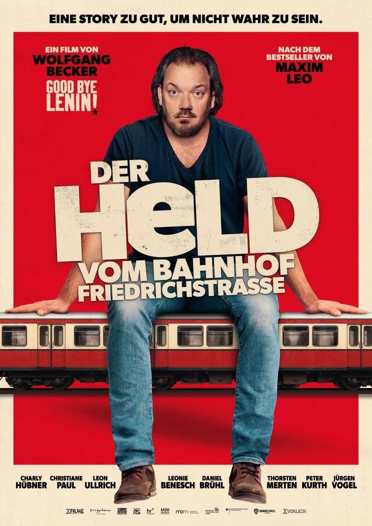Filmplakat Der Held vom Bahnhof Friedrichstrasse