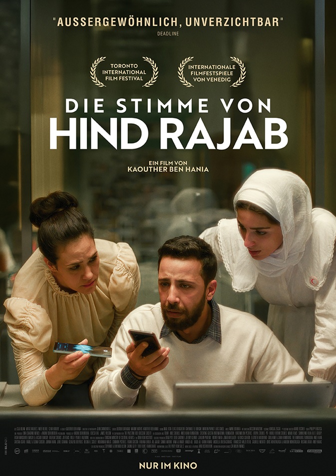 Filmplakat DIE STIMME VON HIND RAJAB