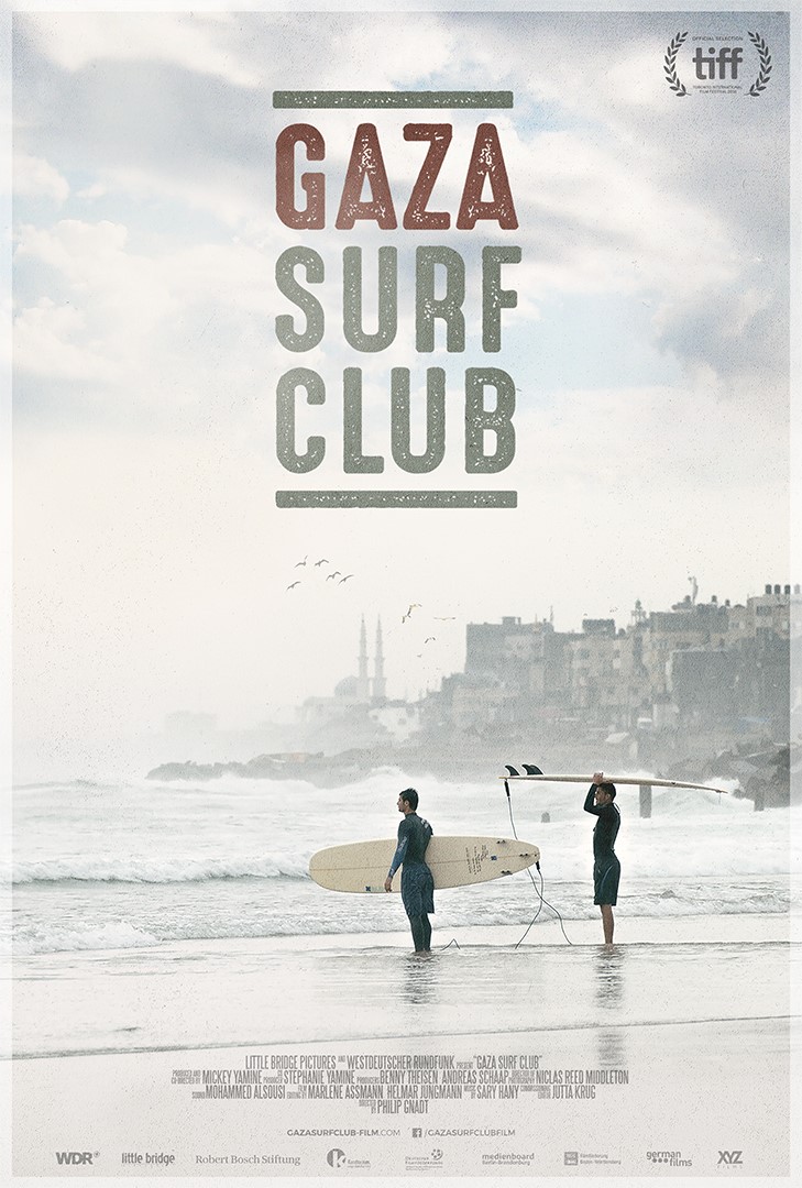Filmplakat GAZA SURF CLUB