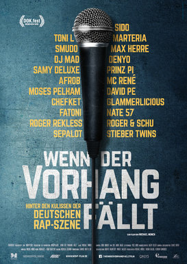 Filmplakat Wenn der Vorhang fllt - Hinter den Kulissen der deutschen RAP-Szene