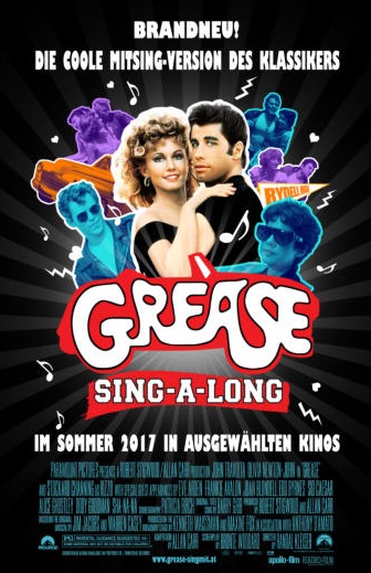 Filmplakat Grease - SING-A-LONG - Die Mitsingversion!