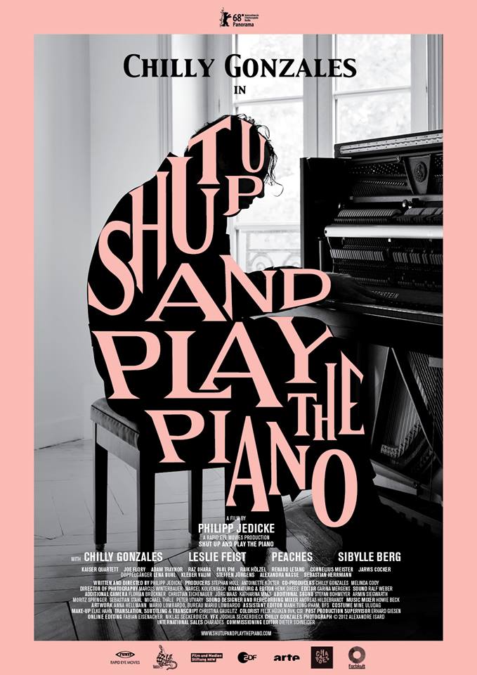 Filmplakat Chilly Gonzales: SHUT UP AND PLAY THE PIANO