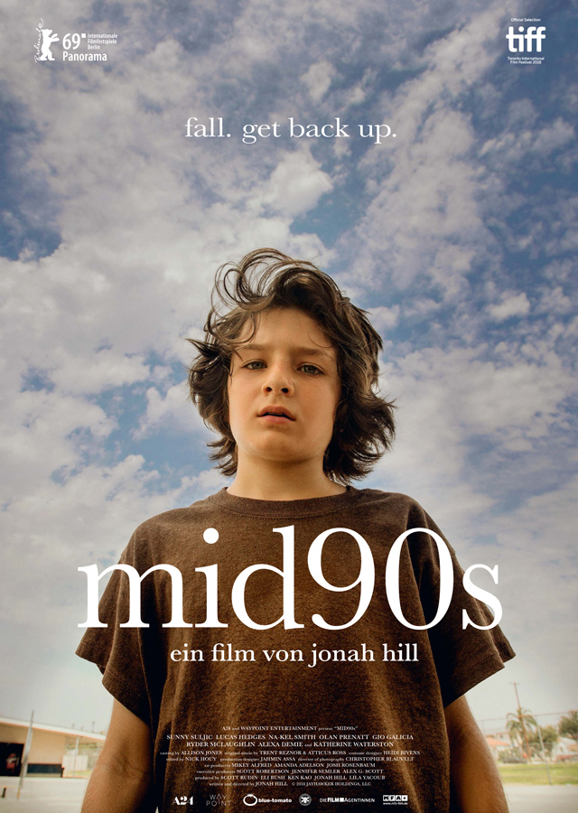 Filmplakat MID90s - Skatboarden in den 90ern