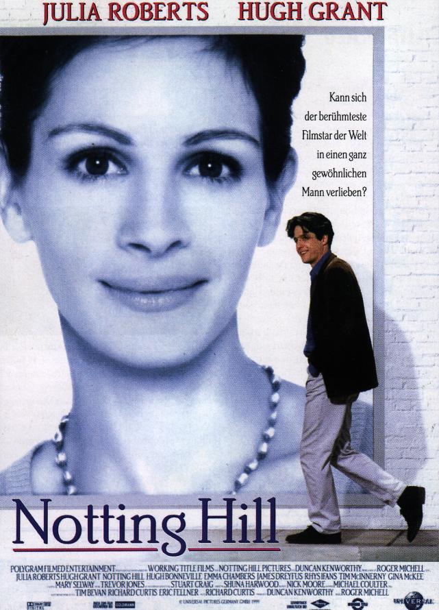 Filmplakat NOTTING HILL