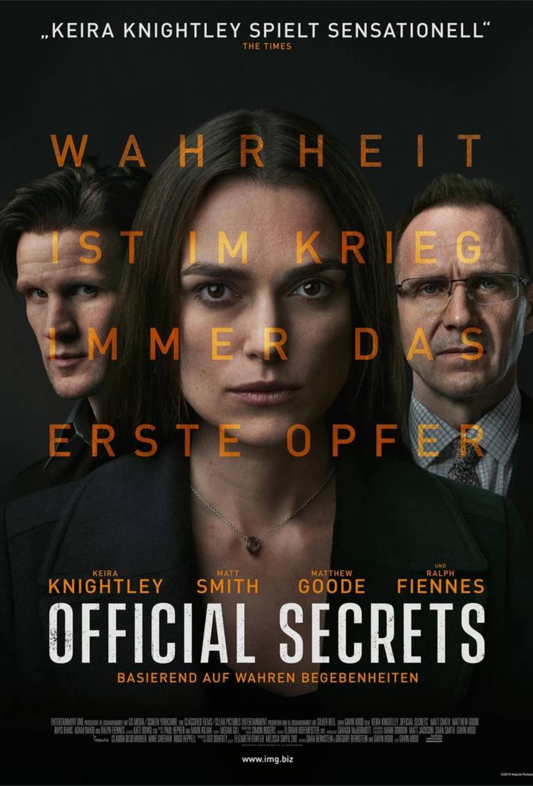 Filmplakat OFFICIAL SECRETS