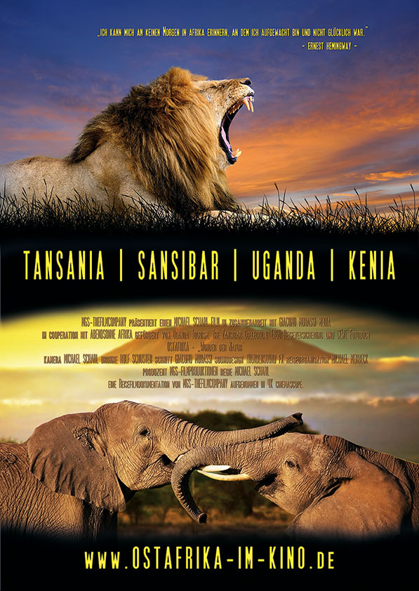 OSTAFRIKA im Kino: Tansania - Sansibar - Uganda - Kenia