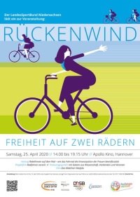 Filmplakat Veranstaltung Rckenwind - Freiheit auf zwei Rdern