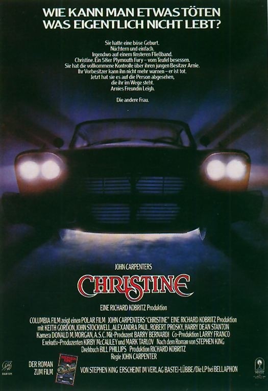 Filmplakat CHRISTINE