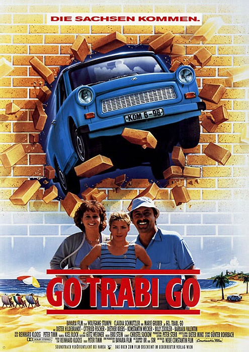 Filmplakat GO TRABI GO - Die Sachsen kommen