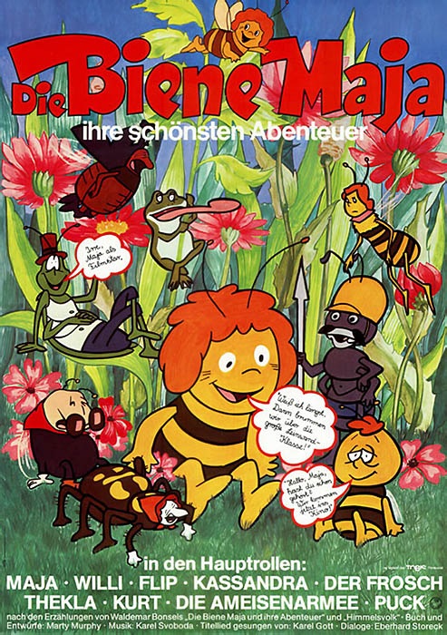 Filmplakat Die Biene Maja - Ihre schnsten Abenteuer