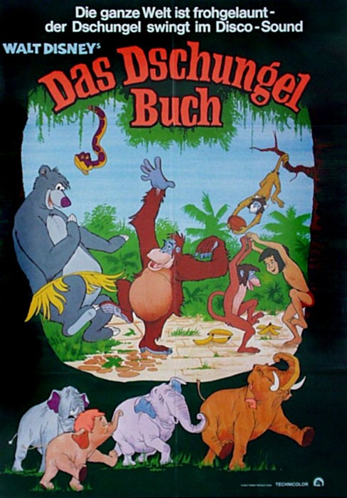 Filmplakat Das Dschungelbuch