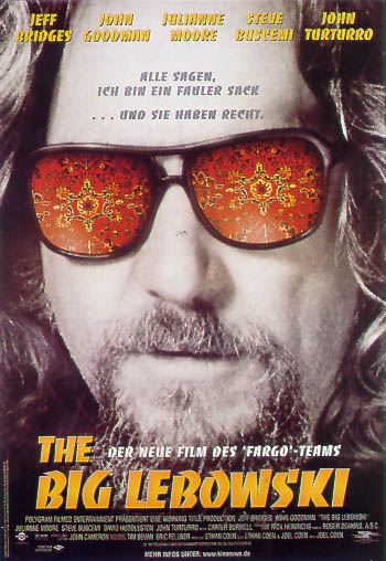 Filmplakat THE BIG LEBOWSKI