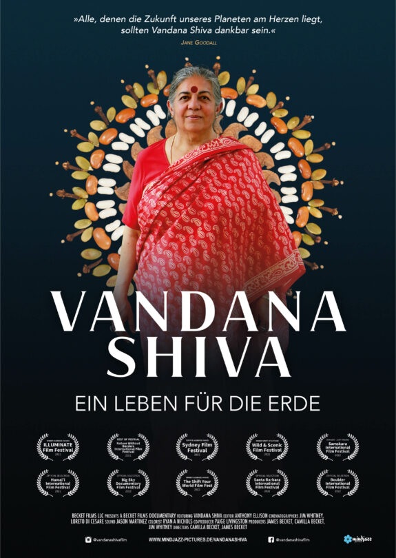 Filmplakat VANDANA SHIVA - Ein Leben für die Erde