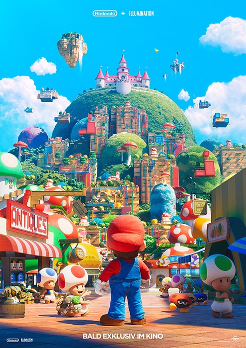 Filmplakat DER SUPER MARIO BROS. Film