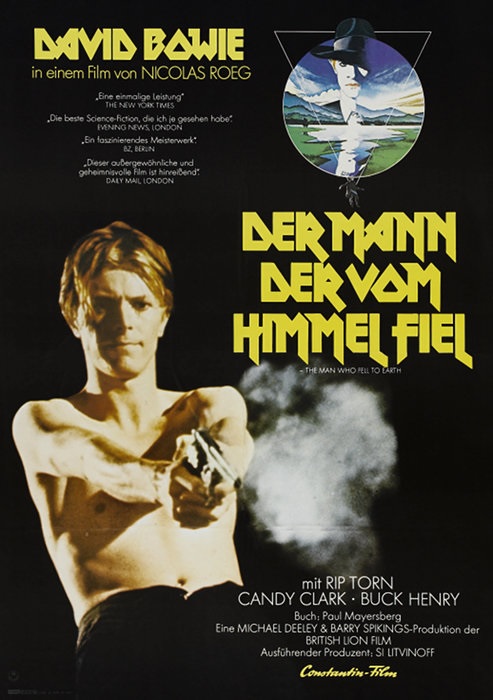 Filmplakat Der Mann, der vom Himmel fiel