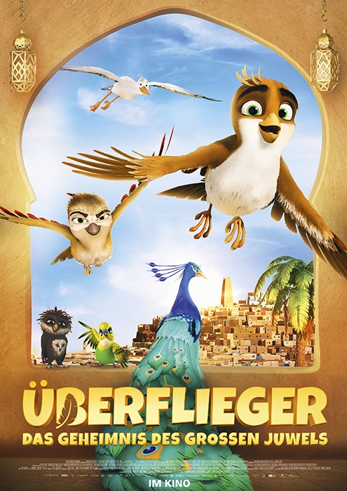 Filmplakat berflieger  Das Geheimnis des groen Juwels