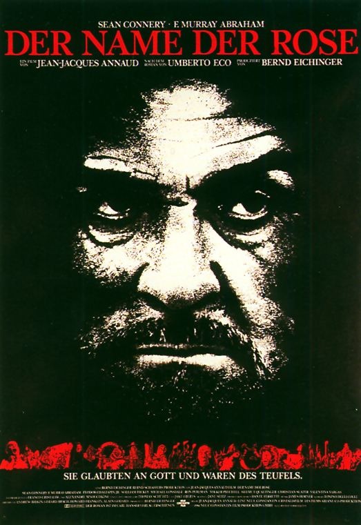 Filmplakat Der Name der Rose