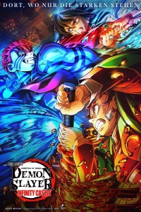 Filmplakat Demon Slayer: Kimetsu no yaiba - Infinity Castle - japan. OmU