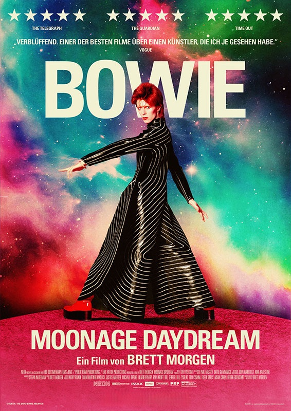 Filmplakat David Bowie: MOONAGE DAYDREAM-engl. OmU