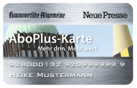 1 Euro Ermäßigung bei Kinovorstellungen auf den Vollpreis mit der HAZ/NP-AboPlus-Karte!